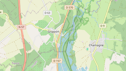Carte de localisation de l'évènement