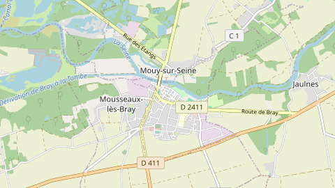 Carte de localisation de l'évènement
