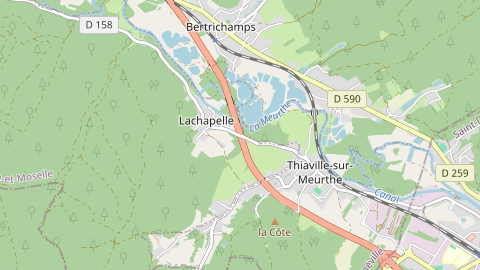 Carte de localisation de l'évènement