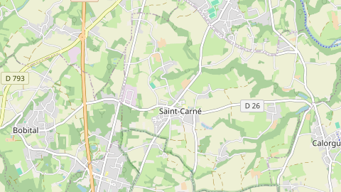 Carte de localisation de l'évènement