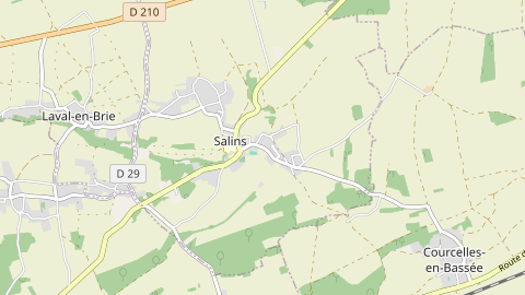 Carte de localisation de l'évènement