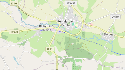 Carte de localisation de l'évènement