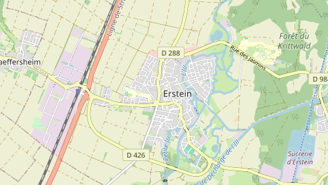 Carte de localisation de l'évènement