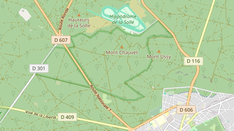 Carte de localisation de l'évènement