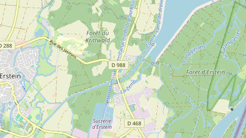 Carte de localisation de l'évènement