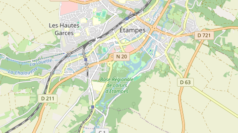 Carte de localisation de l'évènement