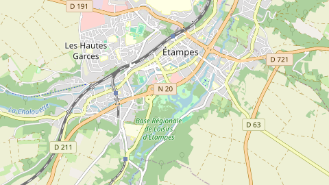 Carte de localisation de l'évènement