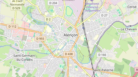 Carte de localisation de l'évènement