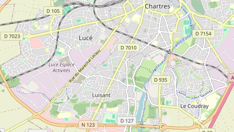 Carte de localisation de l'évènement