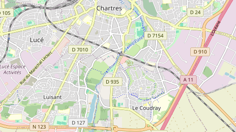 Carte de localisation de l'évènement