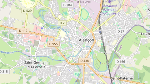 Carte de localisation de l'évènement