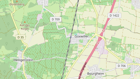 Carte de localisation de l'évènement