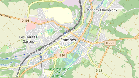 Carte de localisation de l'évènement