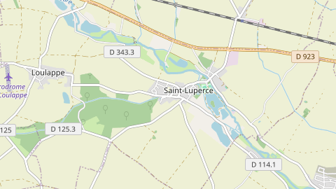 Carte de localisation de l'évènement
