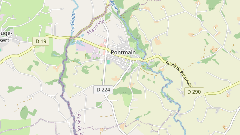 Carte de localisation de l'évènement