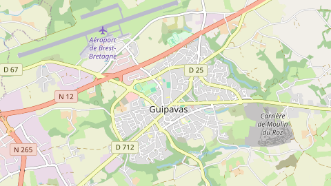 Carte de localisation de l'évènement