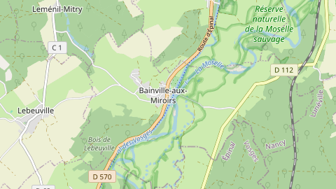 Carte de localisation de l'évènement