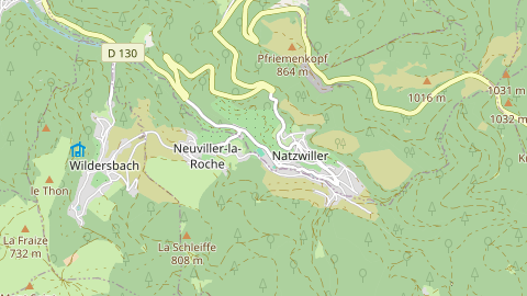 Carte de localisation de l'évènement