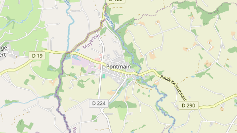 Carte de localisation de l'évènement