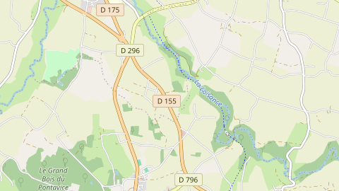 Carte de localisation de l'évènement