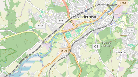 Carte de localisation de l'évènement