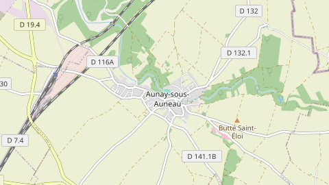 Carte de localisation de l'évènement