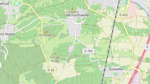 Carte de localisation de l'évènement