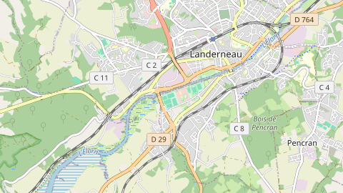 Carte de localisation de l'évènement