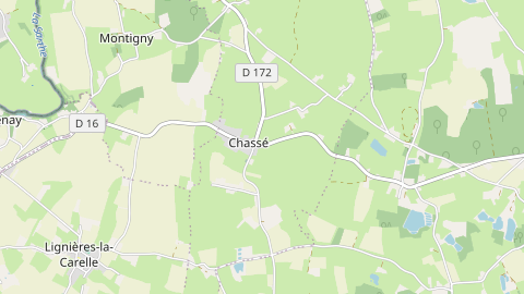 Carte de localisation de l'évènement