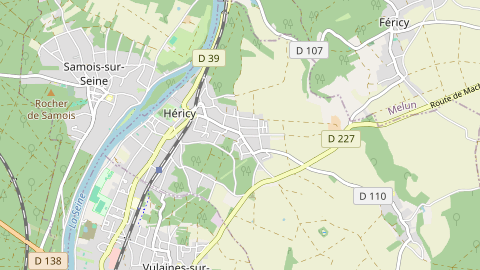 Carte de localisation de l'évènement