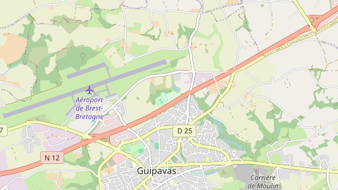 Carte de localisation de l'évènement