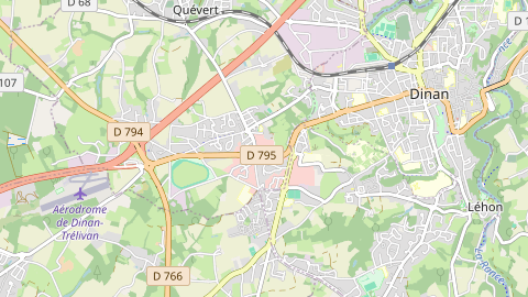 Carte de localisation de l'évènement