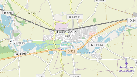 Carte de localisation de l'évènement