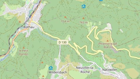 Carte de localisation de l'évènement