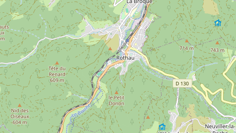 Carte de localisation de l'évènement