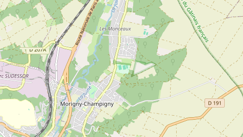 Carte de localisation de l'évènement