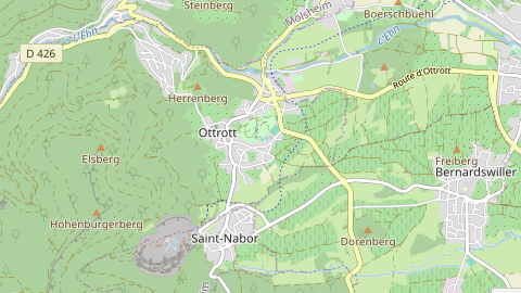 Carte de localisation de l'évènement