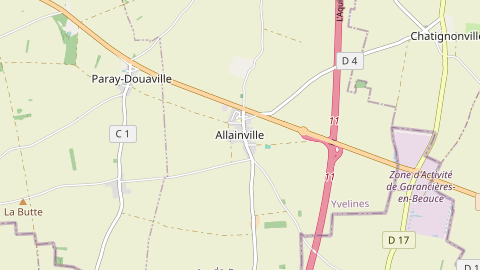 Carte de localisation de l'évènement