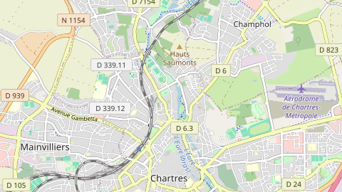 Carte de localisation de l'évènement