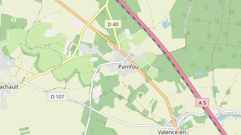 Carte de localisation de l'évènement