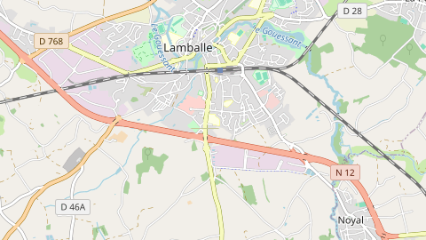 Carte de localisation de l'évènement
