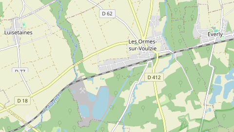 Carte de localisation de l'évènement
