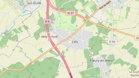 Carte de localisation de l'évènement