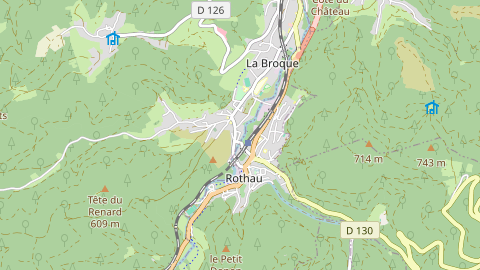 Carte de localisation de l'évènement
