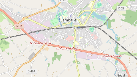 Carte de localisation de l'évènement