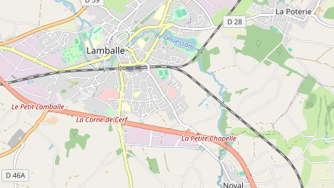 Carte de localisation de l'évènement