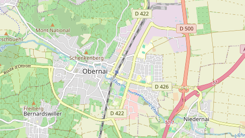 Carte de localisation de l'évènement