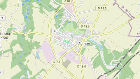 Carte de localisation de l'évènement