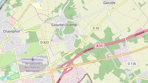 Carte de localisation de l'évènement