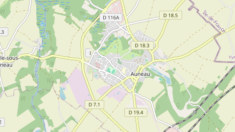 Carte de localisation de l'évènement